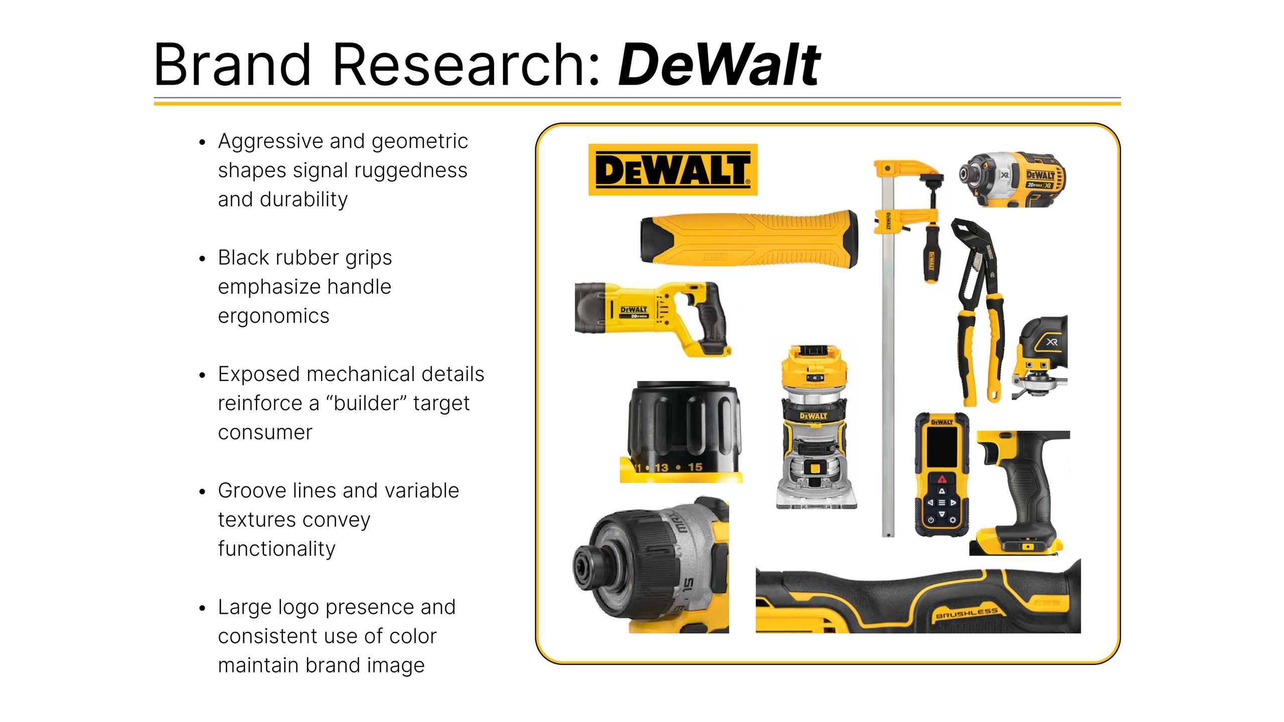 Brand research: DeWalt