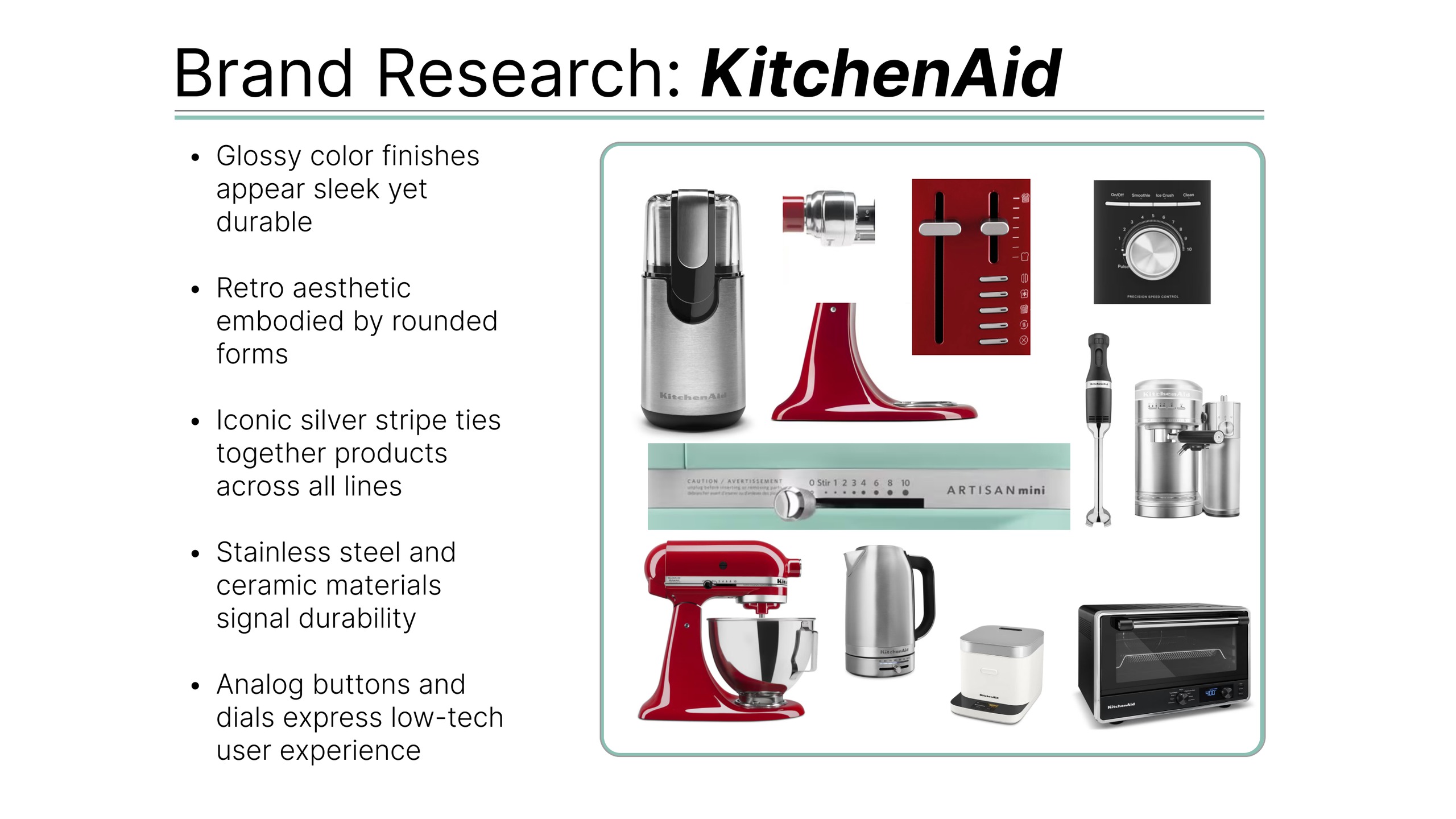 Brand research: KitchenAid