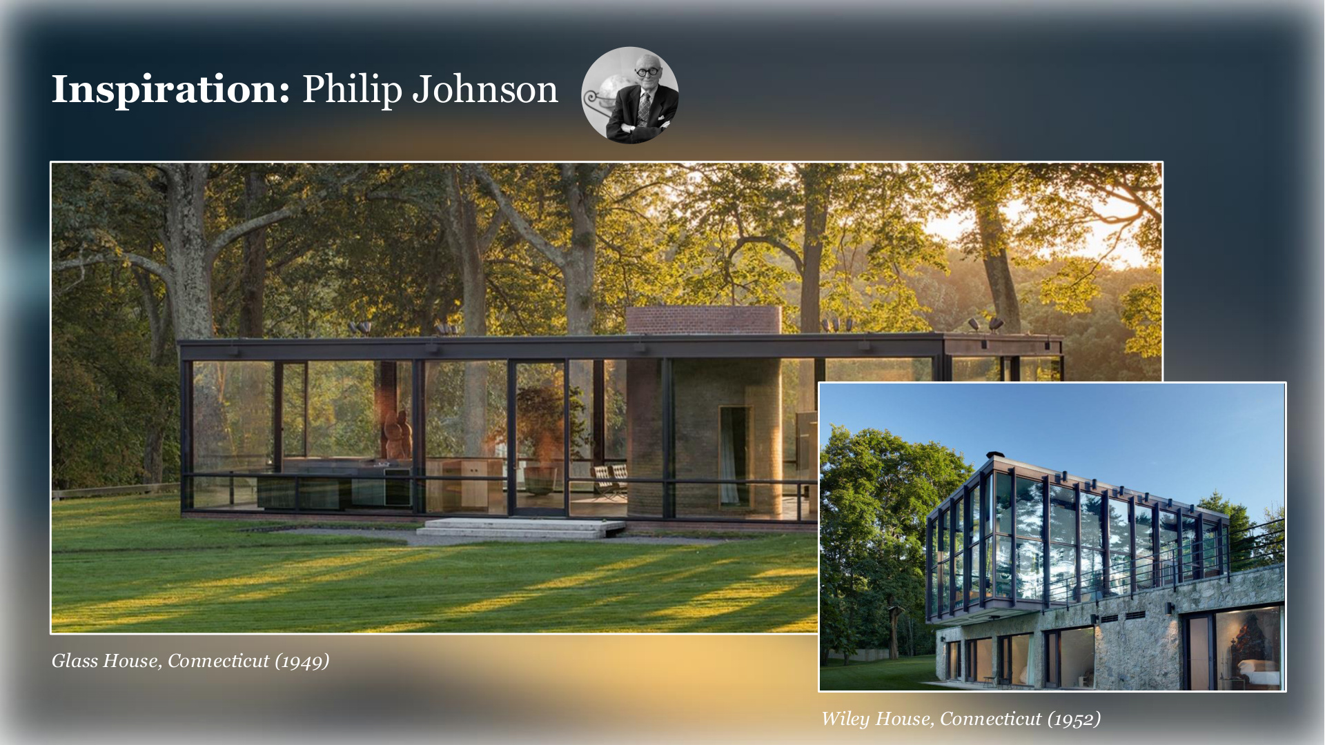 Inspiration: Philip Johnson
