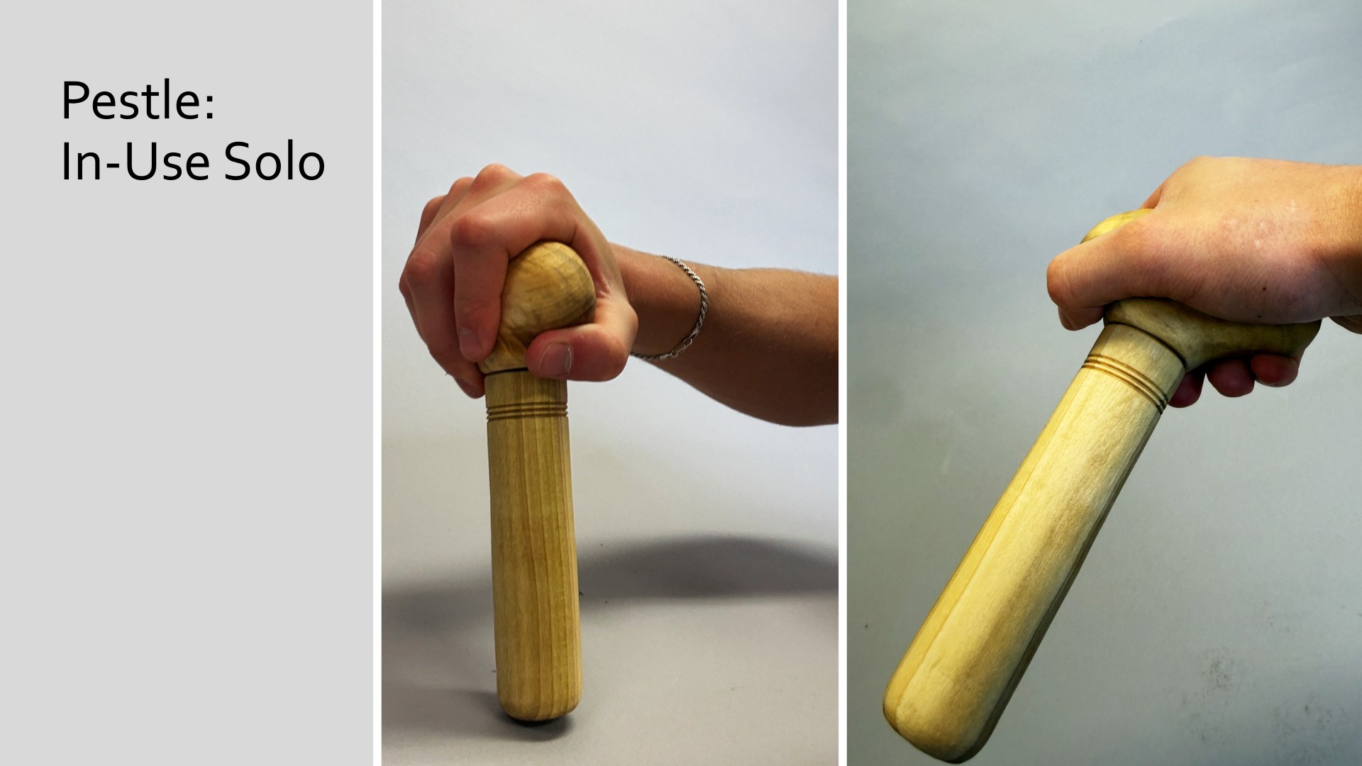 Pestle in use